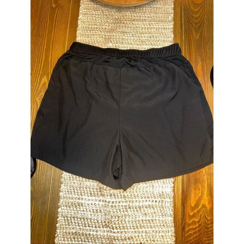 Nike Dri-FIT Black Lined Running Shorts women’s size Large